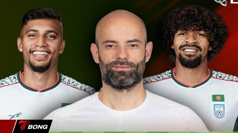 HLV Javier Penato cùng tuyển Bangladesh